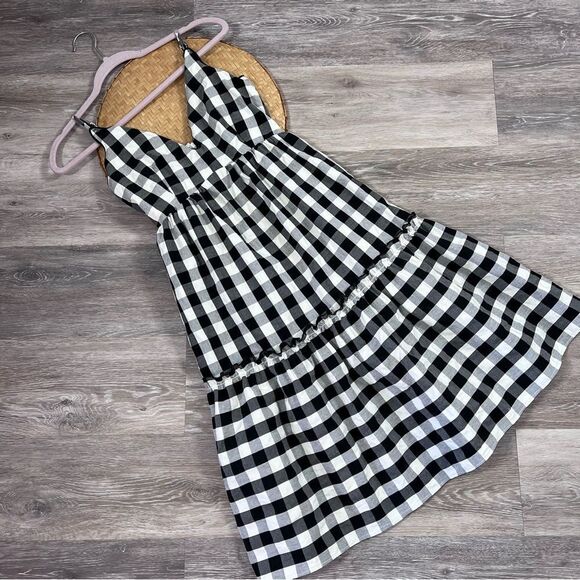 Vici gingham tiered‎ summer dress - Picture 1 of 6